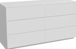Storke Edge badkamermeubel met Tavola wastafelblad voor waskom(men)