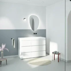 Storke Edge badkamermeubel met Mata High wastafel