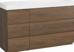 Storke Edge badkamermeubel met Mata High wastafel