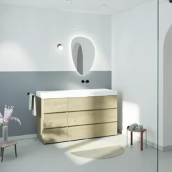 Storke Edge badkamermeubel met Mata High wastafel