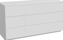 Storke Edge badkamermeubel met Tavola wastafelblad voor waskom(men)