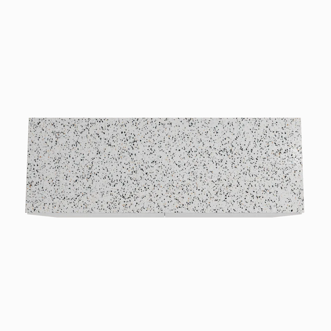 Storke Edge badkamermeubel met Tavola wastafelblad voor waskom(men)