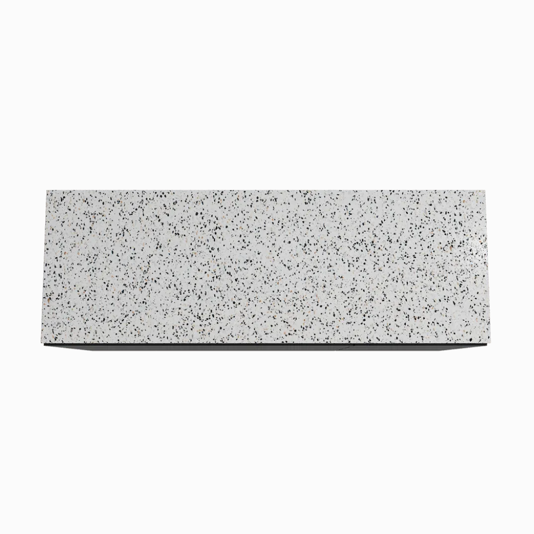 Storke Edge badkamermeubel met Tavola wastafelblad voor waskom(men)