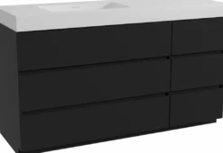Storke Edge badkamermeubel met Mata High wastafel