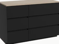 Storke Edge badkamermeubel met Panton wastafelblad voor waskom(men)