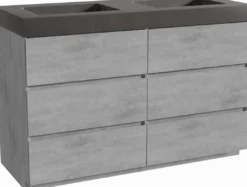 Storke Edge badkamermeubel met Scuro High wastafel