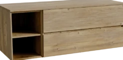 Storke Edge badkamermeubel met Panton wastafelblad voor waskom(men)