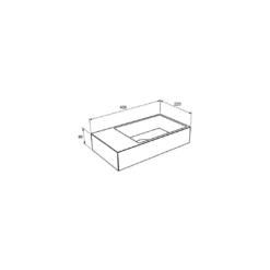 Storke Edge toiletmeubel met Fada wastafel