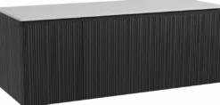 Storke Ribs badkamermeubel met Tavola wastafelblad voor waskom(men)