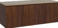 Storke Ribs badkamermeubel met Panton wastafelblad voor waskom(men)