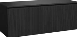 Storke Ribs badkamermeubel met Panton wastafelblad voor waskom(men)