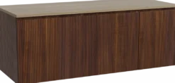 Storke Ribs badkamermeubel met Panton wastafelblad voor waskom(men)