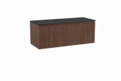Storke Ribs badkamermeubel met Panton wastafelblad voor waskom(men)
