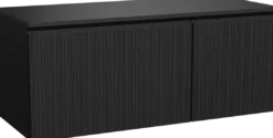 Storke Ribs badkamermeubel met Panton wastafelblad voor waskom(men)