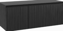 Storke Ribs badkamermeubel met Panton wastafelblad voor waskom(men)