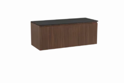 Storke Ribs badkamermeubel met Panton wastafelblad voor waskom(men)