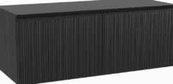 Storke Ribs badkamermeubel met Panton wastafelblad voor waskom(men)