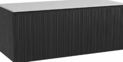 Storke Ribs badkamermeubel met Tavola wastafelblad voor waskom(men)