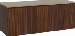 Storke Ribs badkamermeubel met Panton wastafelblad voor waskom(men)