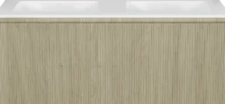 Storke Ribs badkamermeubel met Bilia wastafel