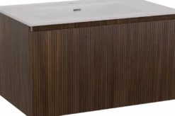 Storke Ribs badkamermeubel met Kera wastafel