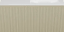 Storke Ribs badkamermeubel met Bilia wastafel