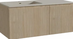 Storke Ribs badkamermeubel met Diva wastafel