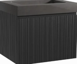 Storke Ribs badkamermeubel met Scuro High wastafel
