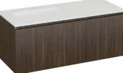 Storke Ribs badkamermeubel met Bilia wastafel