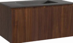 Storke Ribs badkamermeubel met Scuro wastafel