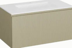 Storke Ribs badkamermeubel met Bilia wastafel