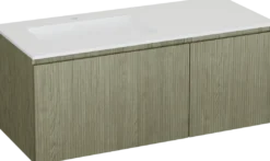 Storke Ribs badkamermeubel met Bilia wastafel