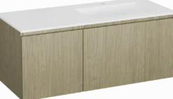 Storke Ribs badkamermeubel met Bilia wastafel