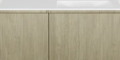 Storke Ribs badkamermeubel met Bilia wastafel
