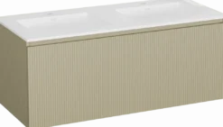 Storke Ribs badkamermeubel met Bilia wastafel