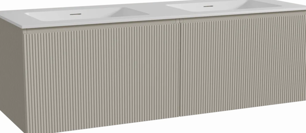 Storke Ribs badkamermeubel met Mata wastafel