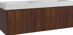 Storke Ribs badkamermeubel met Mata High wastafel