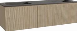 Storke Ribs badkamermeubel met Scuro wastafel