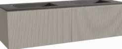 Storke Ribs badkamermeubel met Scuro wastafel
