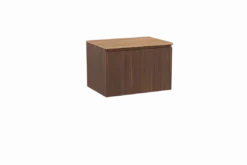Storke Ribs badkamermeubel met Panton wastafelblad voor waskom(men)