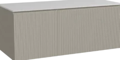 Storke Ribs badkamermeubel met Tavola wastafelblad voor waskom(men)