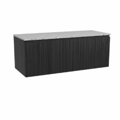 Storke Ribs badkamermeubel met Tavola wastafelblad voor waskom(men)