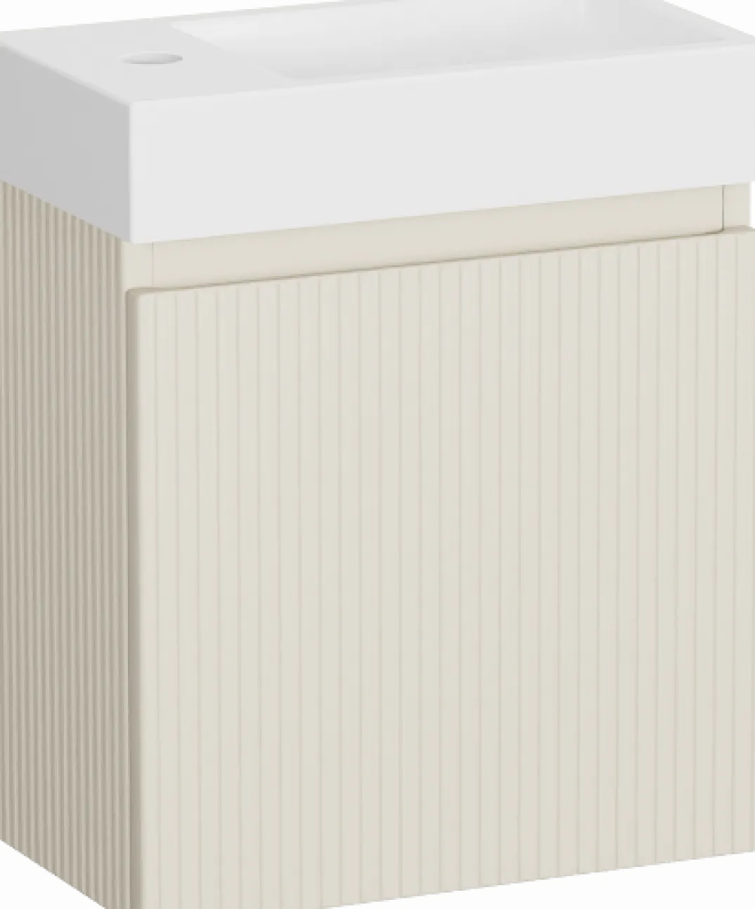 Storke Ribs toiletmeubel met Vida wastafel