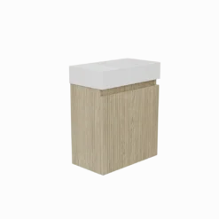 Storke Ribs toiletmeubel met Fada wastafel