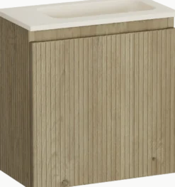 Storke Ribs toiletmeubel met Fina wastafel
