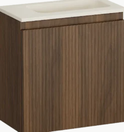 Storke Ribs toiletmeubel met Fina wastafel