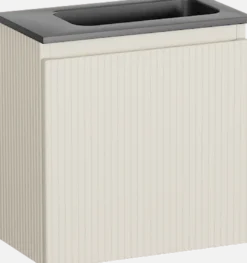 Storke Ribs toiletmeubel met Fina wastafel