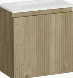 Storke Ribs toiletmeubel met Fina wastafel