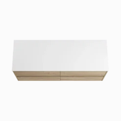 Storke Seda badkamermeubel met Tavola wastafelblad voor waskom(men)
