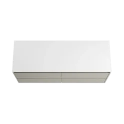 Storke Seda badkamermeubel met Tavola wastafelblad voor waskom(men)
